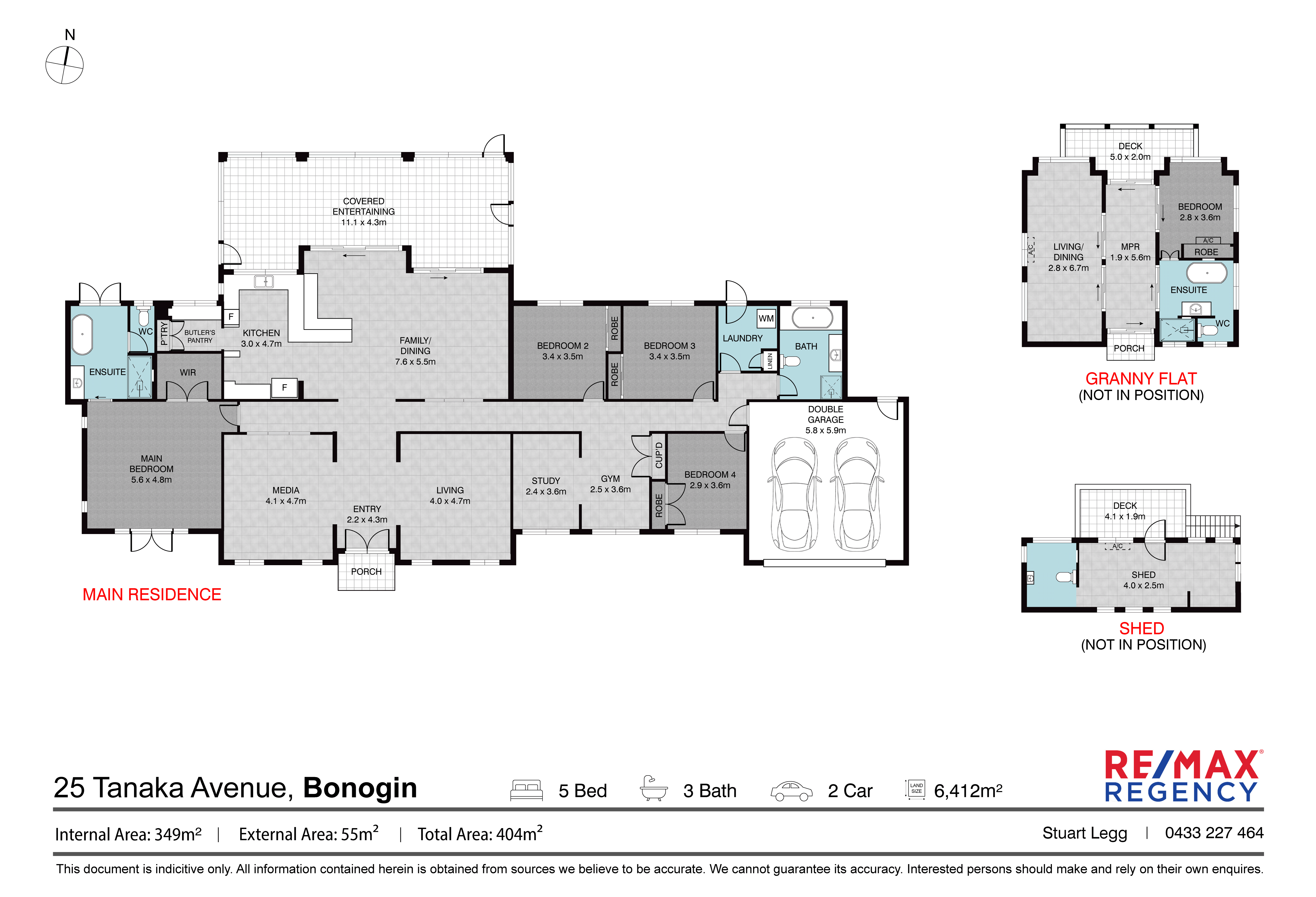 25 Tanaka Avenue, Bonogin For Sale by Farmbuy.com - floorplan 1