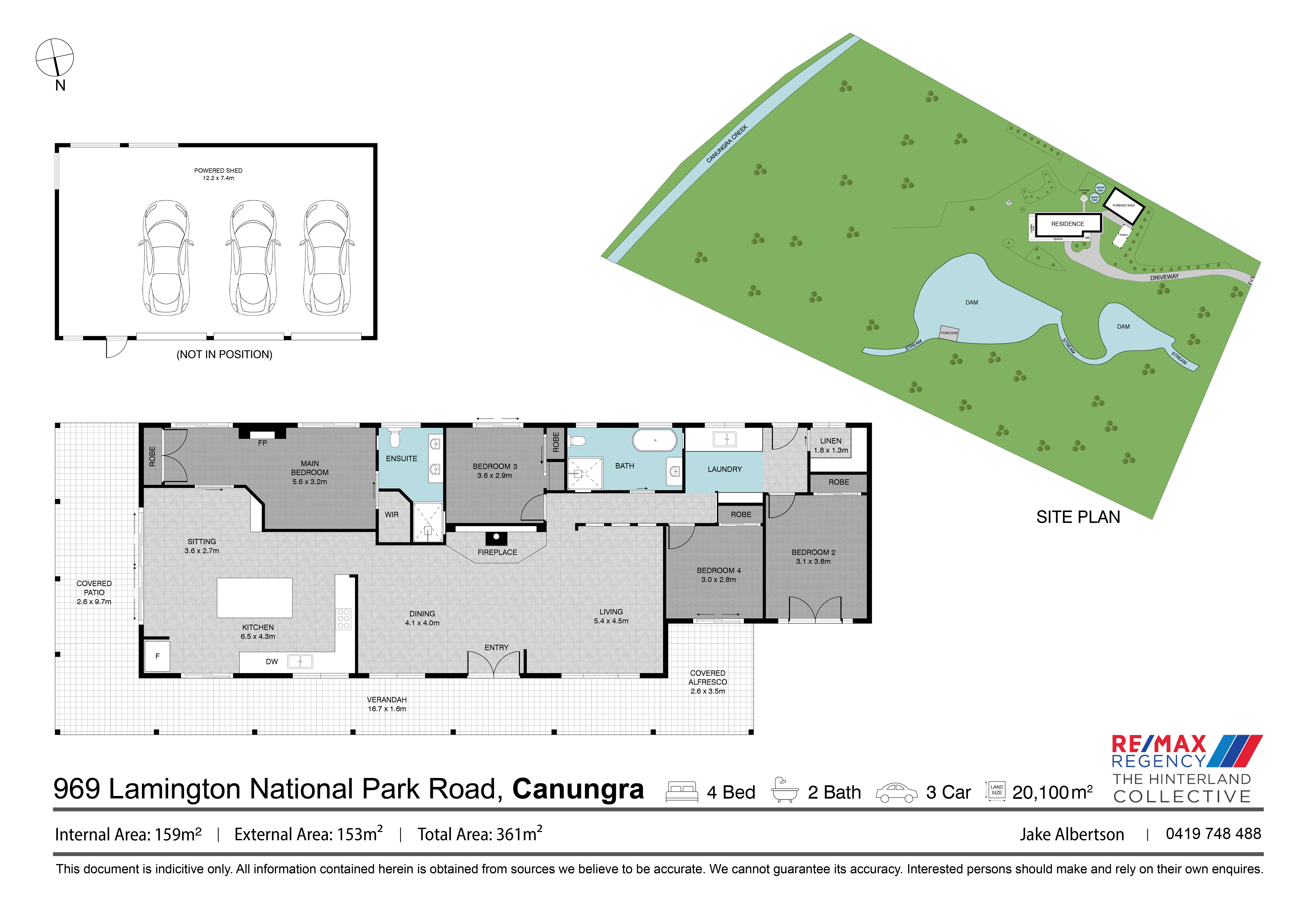 969 Lamington National Park Road, Canungra For Sale by Farmbuy.com - floorplan 1
