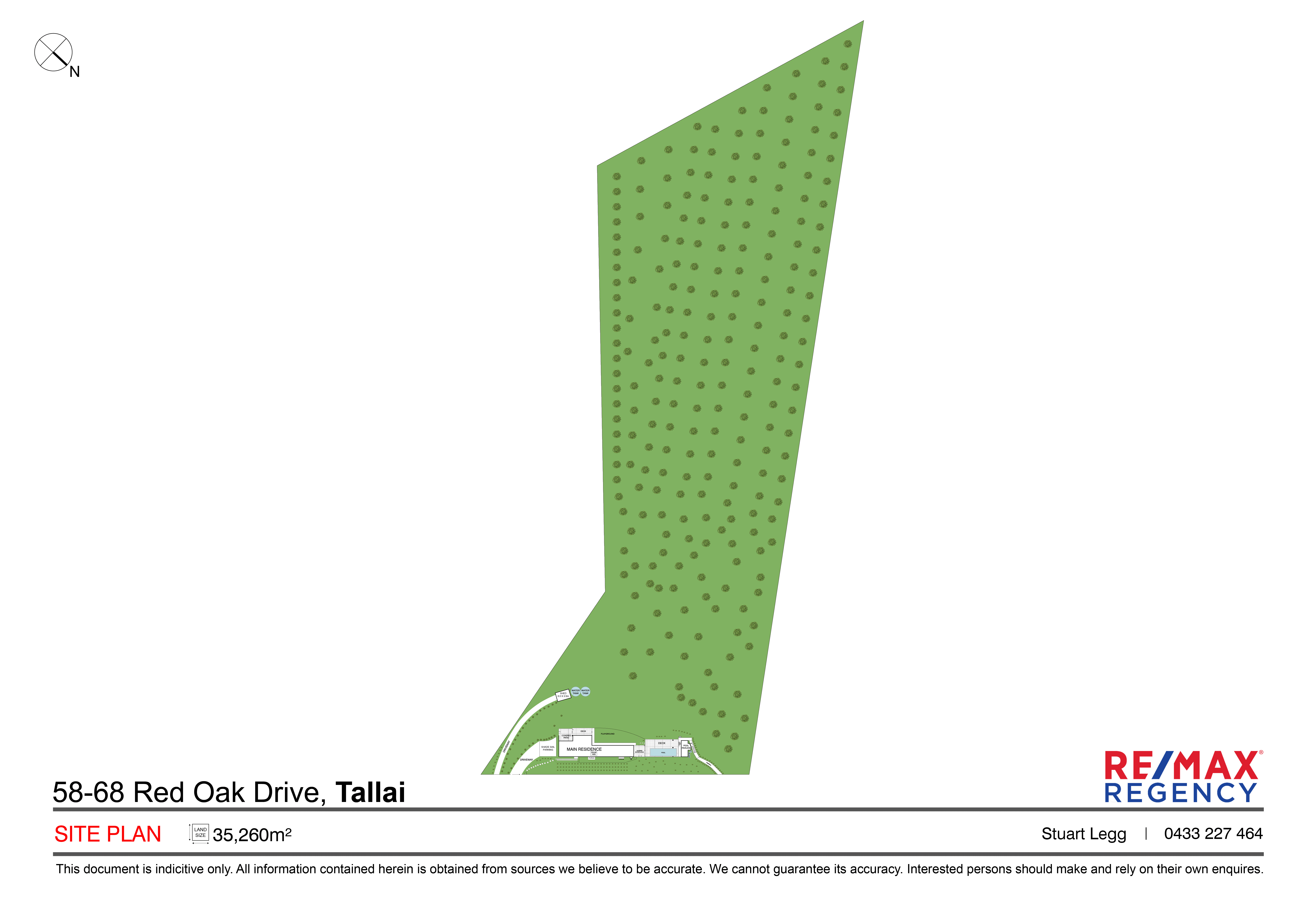 58-68 Red Oak Drive, Tallai For Sale by Farmbuy.com - floorplan 2